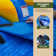 XJUMP Surf Beach 19' Tall Inflatable With Detachable Pool Water Slide  (with Blower)