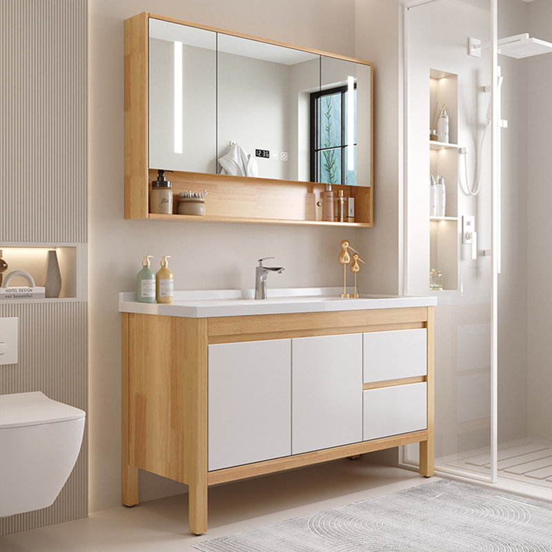 Armoire de salle de bain simple de style nordique