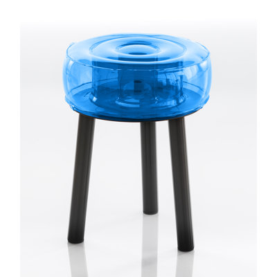 FLOOFY Metal Accent Stool