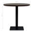 Vowell Round Metal Base Dining Table-1738785726-1738785725