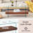 sturdy double-layer coffee table-1941365833