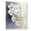 Art mural orchidée, toile florale blanche, cascade d'orchidées sur fond blanc-2129711995-2129711998