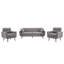 Ensemble de salon rembourré capitonné 78 po avec 2 fauteuils-513408038