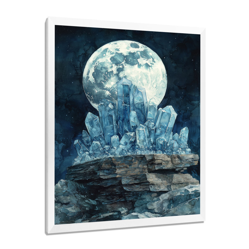 Bamman - Farm Wall Decor, H 44 po x l 34 po, Reproduction encadrée sans passe-partout, Blanc