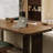 Nut-brown Rectangular Solid Wood writing desk-117663653