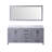 Jacques 72 in. W x 22 in. D Double Bath Vanity and 70 in. Mirror-66637740-90699650