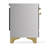 Majestic III Series 36 Inch Induction Range with 6 Induction Elements in Stainless Steel (Brass Trim)-124828720-124828719