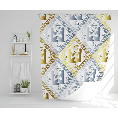 Starki Polyester Shower Curtain