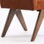 Chaise d'appoint rembourrée en lin Turfed-145268154