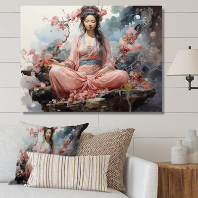 " China Art Goddess Of Budha "