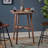 Chesterville dining room table，Modern Bar Height 42" Dining Table, Rubberwood Legs and Laminate Table Top-1416972307