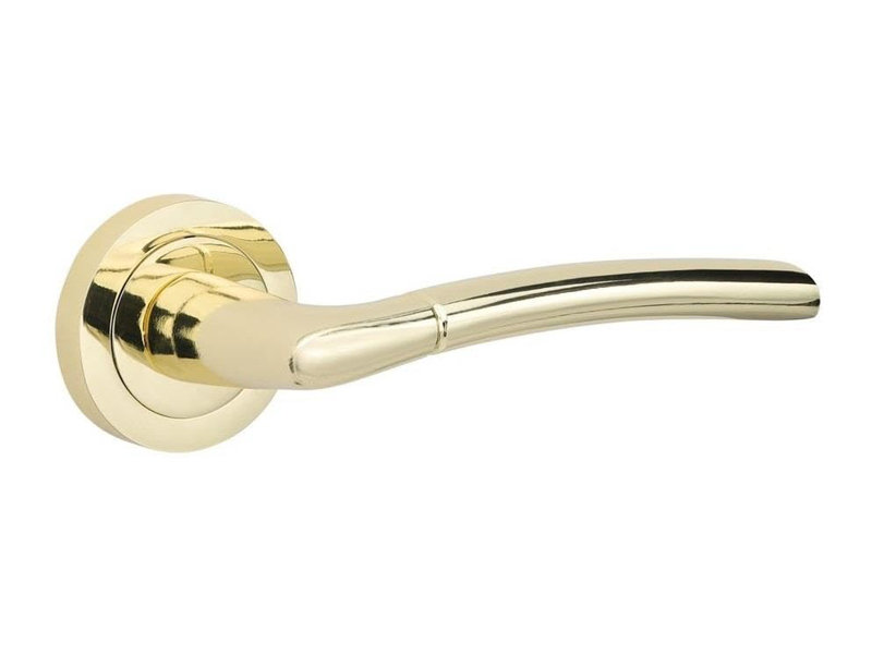 1 Pair Indiana Design Door Handles with Spindle and Fixings, Installation Hardware, Not Lockable