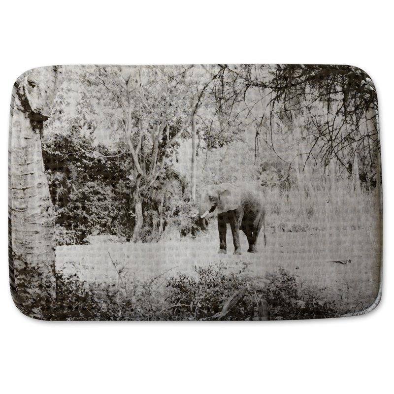 Perrin Memory Foam Non-Slip Bath Mat