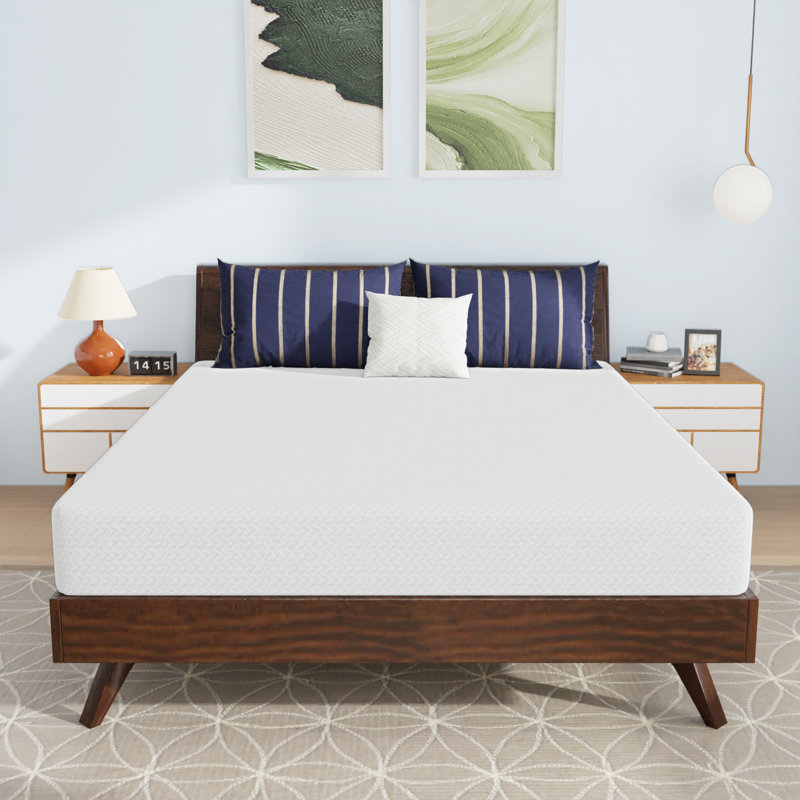 Matelas en mousse à mémoire de forme moyenne Manhattan, Grand lit, 8"