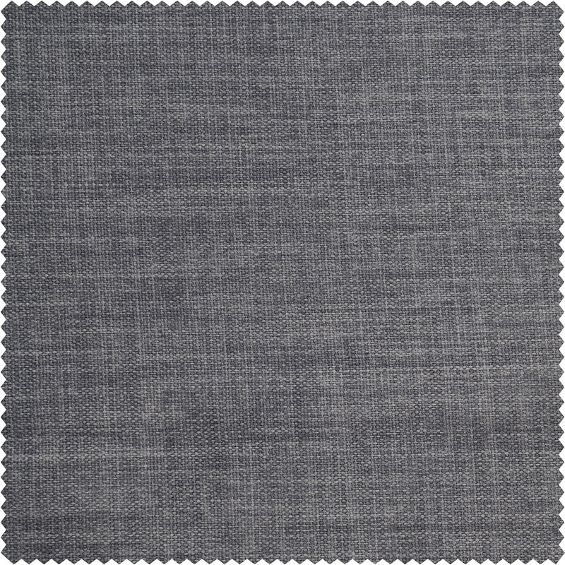 Ottis Faux Linen Room Darkening Curtain Panel, Birch, 50" W x 84" L