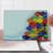 Ambesonne Fish Cutting Board Large Size Watercolor Multicolor
