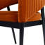 Chaise de salle à manger en tonneau Mirah