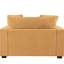 Fauteuil très grand - 53,5 po x 70,9 po, tissu, structure, pieds en bois massif, méridienne confortable-1656121363