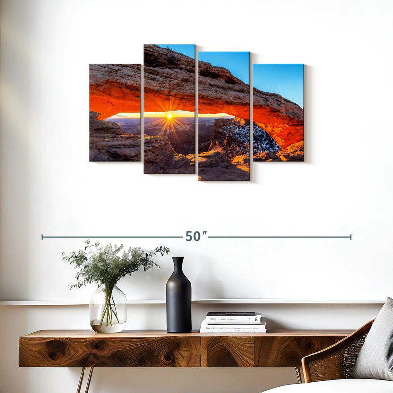 Lumière du soleil arquée Alvord Mesa, H 22 po x l 36 po