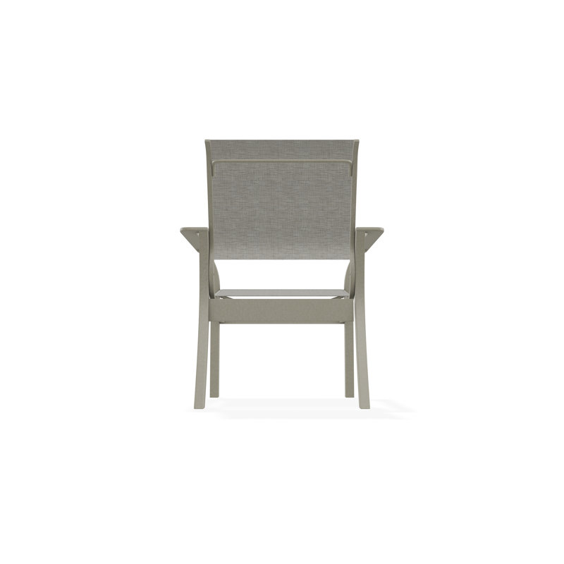 Leeward Outdoor Dining Chair, Burke, Storm