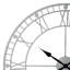 Fareham Metal Wall Clock