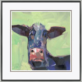 Curious Cow Painting by Joseph Mota