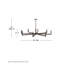 Ezra 8 - Light Steel Dimmable Chandelier-1048700613