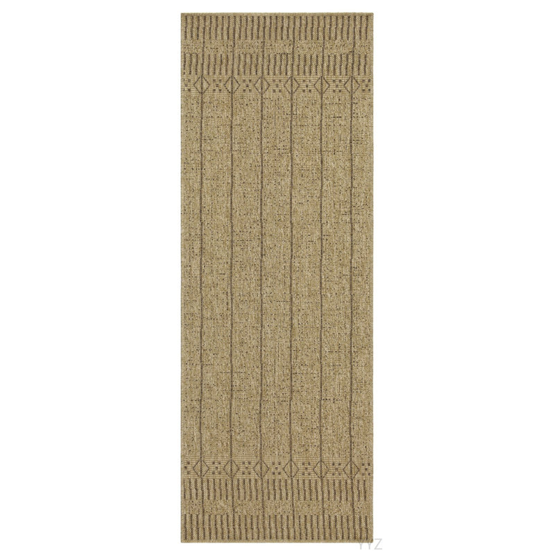 Earth GC_NTL1009 Jute/Mocha 7 Ft. 10 In. X 10 Ft. 3 In. Indoor/Outdoor Area Rug, Rectangle 7'10" x 10'3"