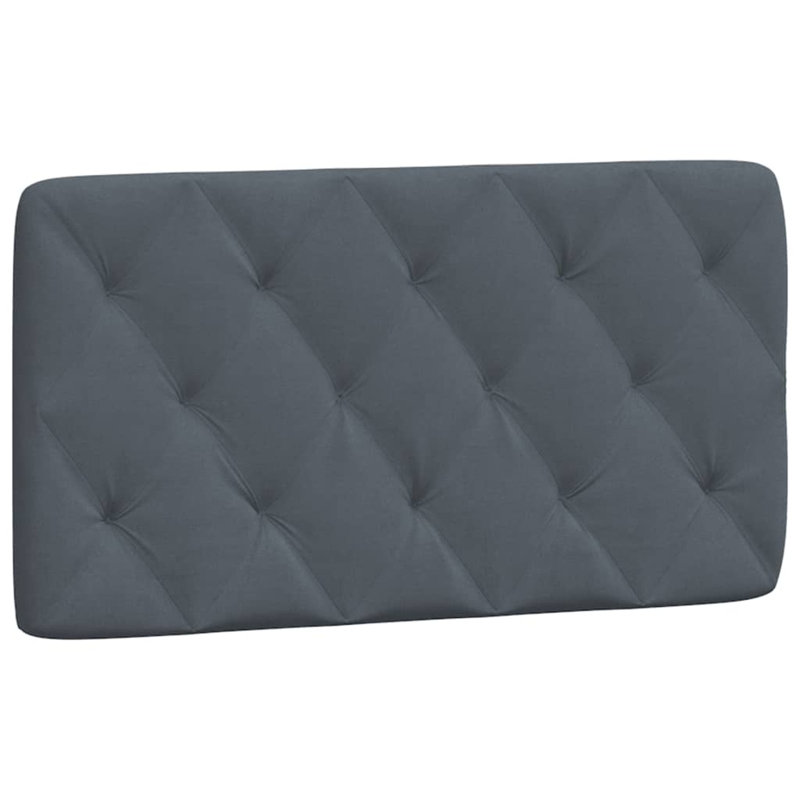 Frechette Headboard, 48cm H x 102cm W x 6cm D, Light Grey