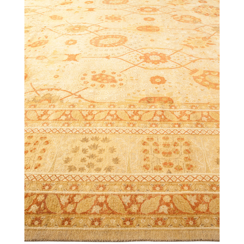 Classic One-of-a-Kind 10' 2" X 13' 10" Hand Knotted Area Rug