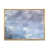 Toile avec cadre flottant or