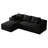 Freely Movable Modular Boneless Sectional Sofa Corduroy Couch For Living Room-1246822147-1246822152