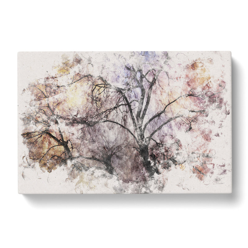 Weeping Willow Tree - Wrapped Canvas Print, 50cm H x 76cm W x 3cm D