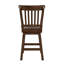 Ensemble de 2 chaises pivotantes rembourrées à hauteur de comptoir