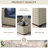 5 Pieces Design-Oriented Rattan Patio Conversation Sets With Cushions-172917707
