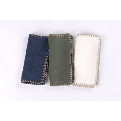 Evaline Brody Linen Cocktail Napkins