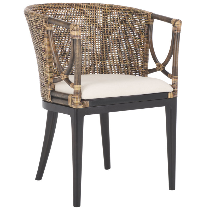 Fauteuil demi-tonneau en coton 22,25 po Bungalo