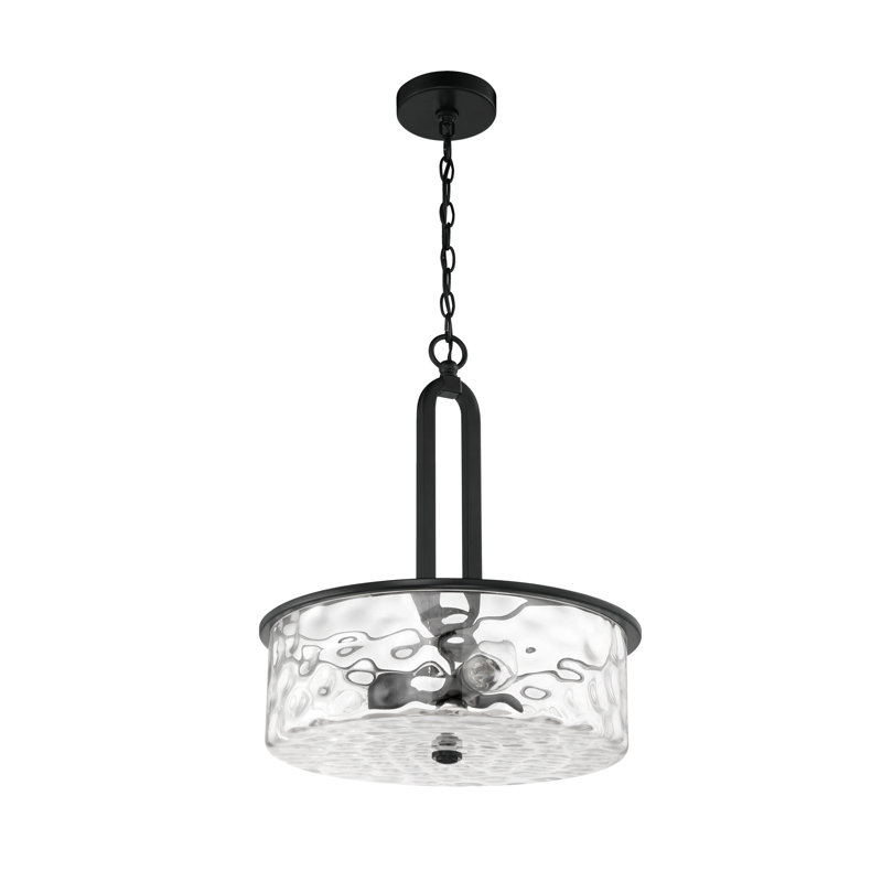 Mafaz 3 - Light Unique/Statement Pendant, Black