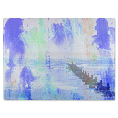 Beach Glass Chopping Board