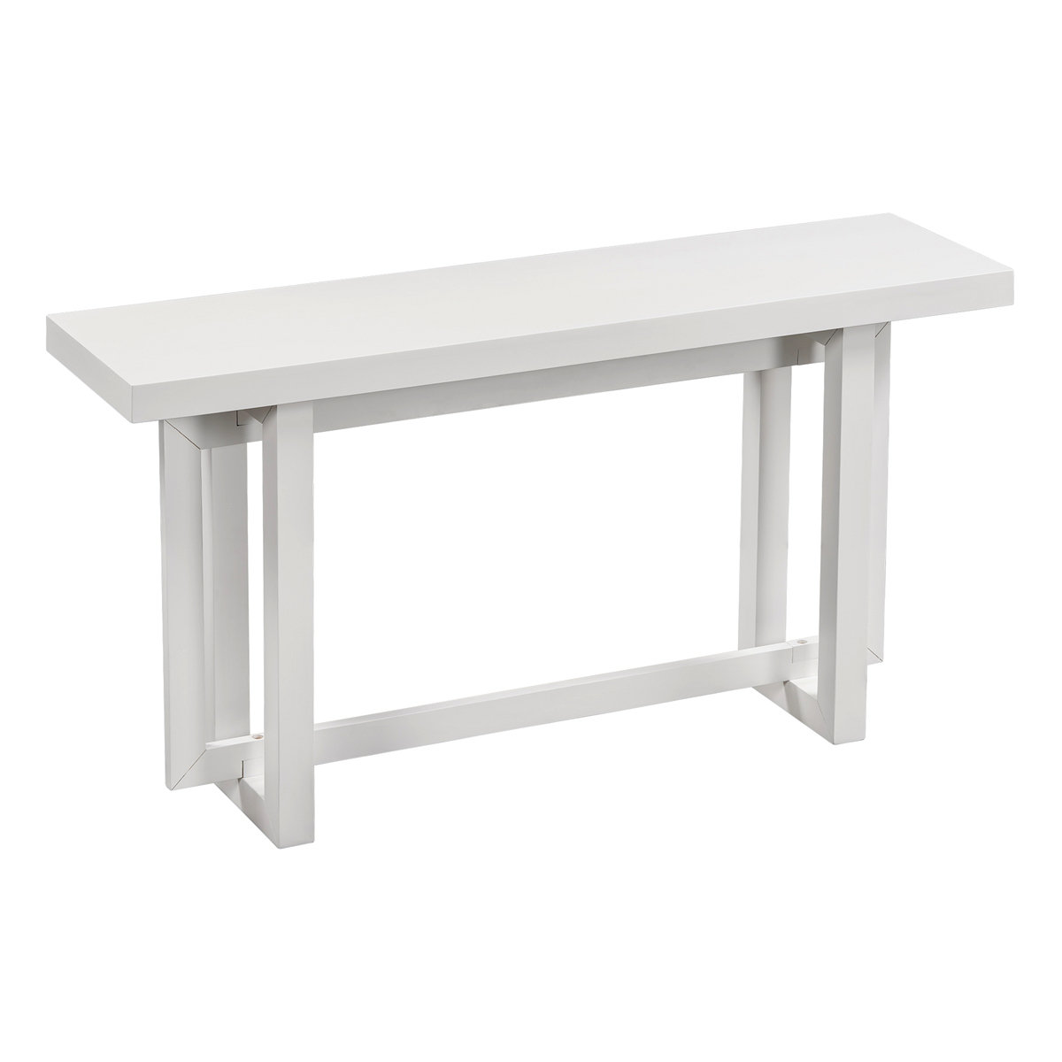 Home Decor Contemporary Console Table With Wood Top, Extra Long ...