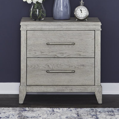 Aathan Nightstand w/ Charging Station