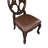 Palazzo Marina Upholstered Side Chair in Brown