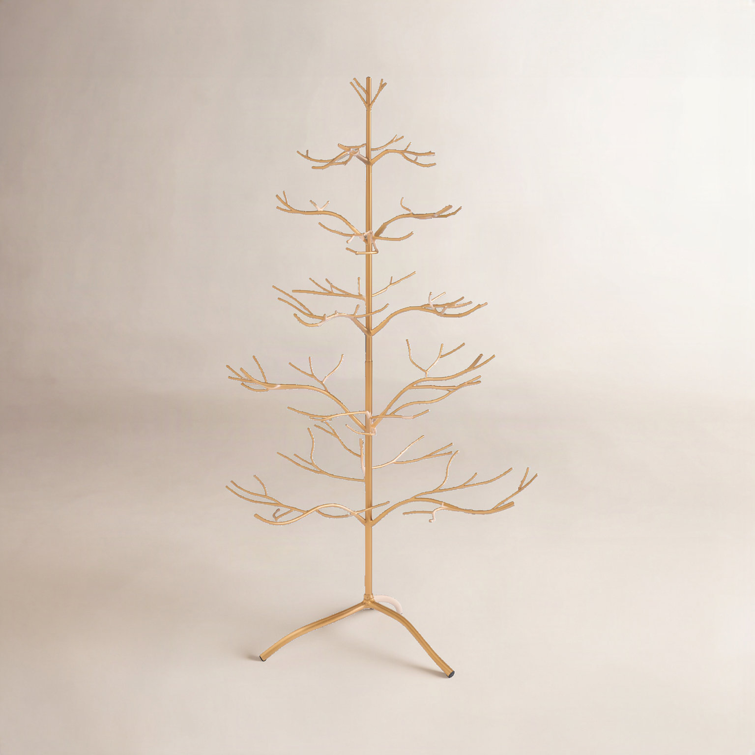 Decorative Ornament Tabletop Tree, Gold