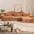 Chenille orange