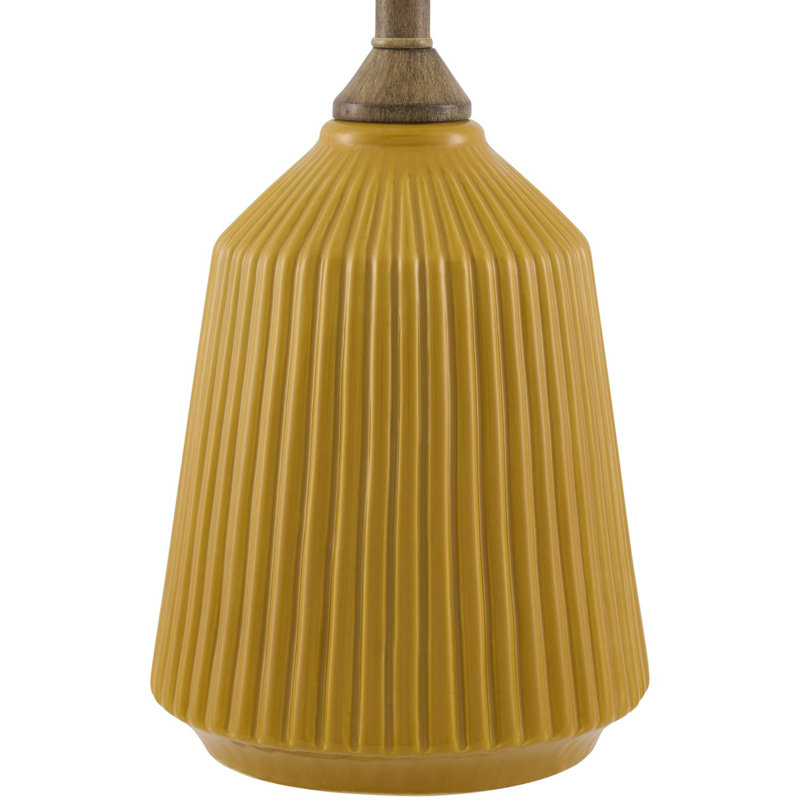 Lampe de table Teasley, Jaune