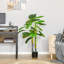 Arbre artificiel artificiel 4 pi Monstera en pot pour chambre de bébé