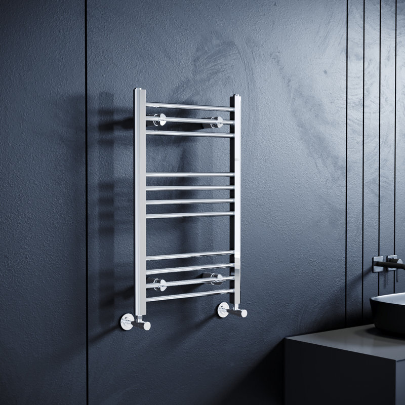 Gilliam Straight Towel Rail Heated Towel Rails, 800mm H x 500mm W x 30mm D