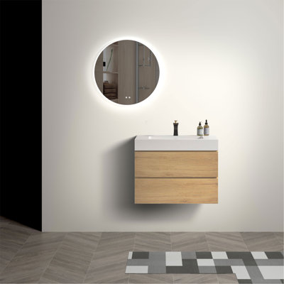 Meuble-lavabo sophistiqué avec rangement abondant et lavabo élégant