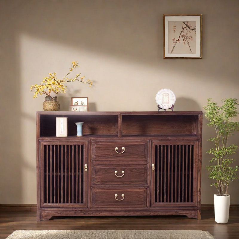 Nouveau buffet couleur noyer chinois