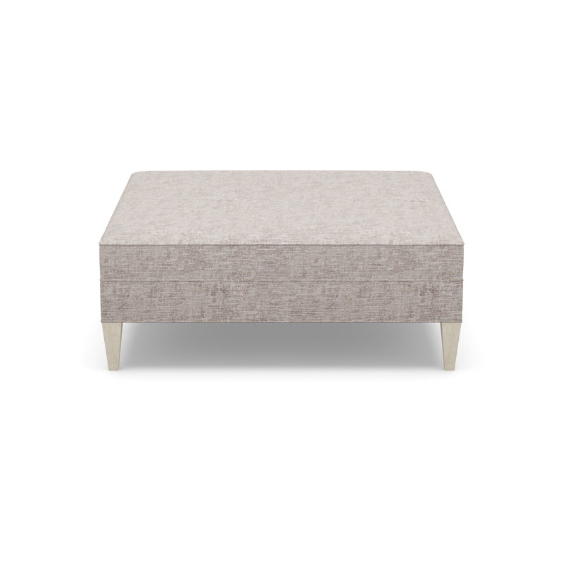 Square Ottoman, 9637-80, Sandstone